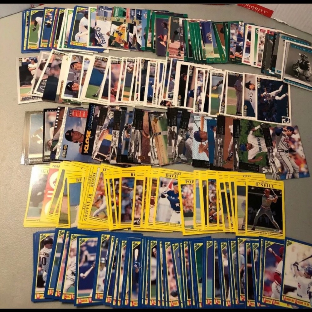 50 Sports Card MYSTERY PACKS Random Unsearched Baseball Football Collect! - Picture 2 of 7